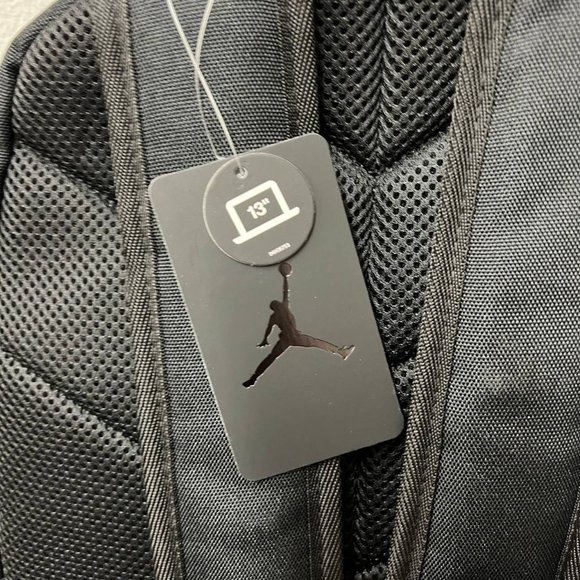 Nike Air Jordan 23 Chicago Bulls Jumpman Laptop Large Backpack Bag - Picture 4 of 8